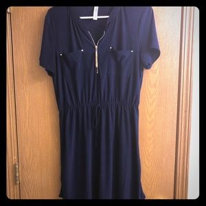 Cute short blue dress